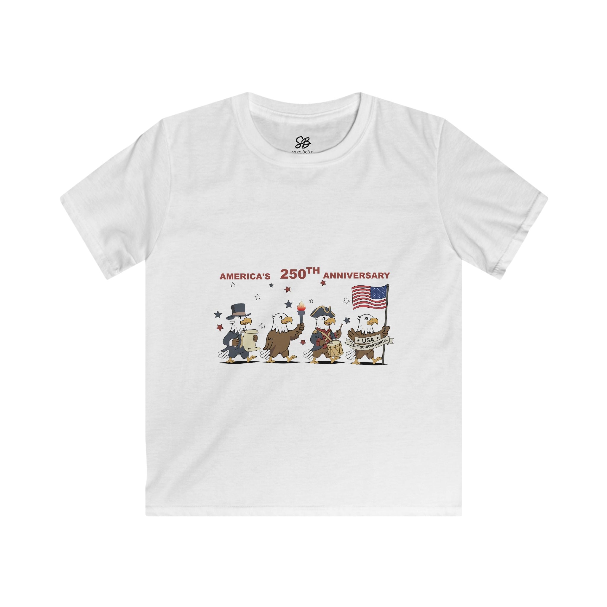 Kid Shirt — Patriotic Eagles Parade Shirt