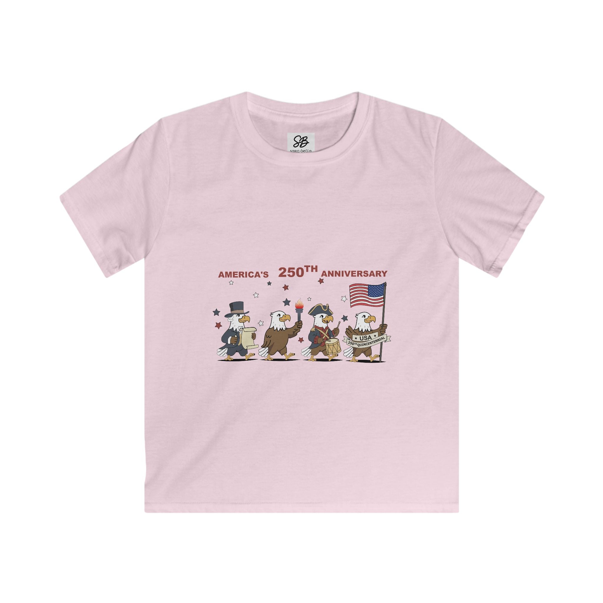 Kid Shirt — Patriotic Eagles Parade Shirt