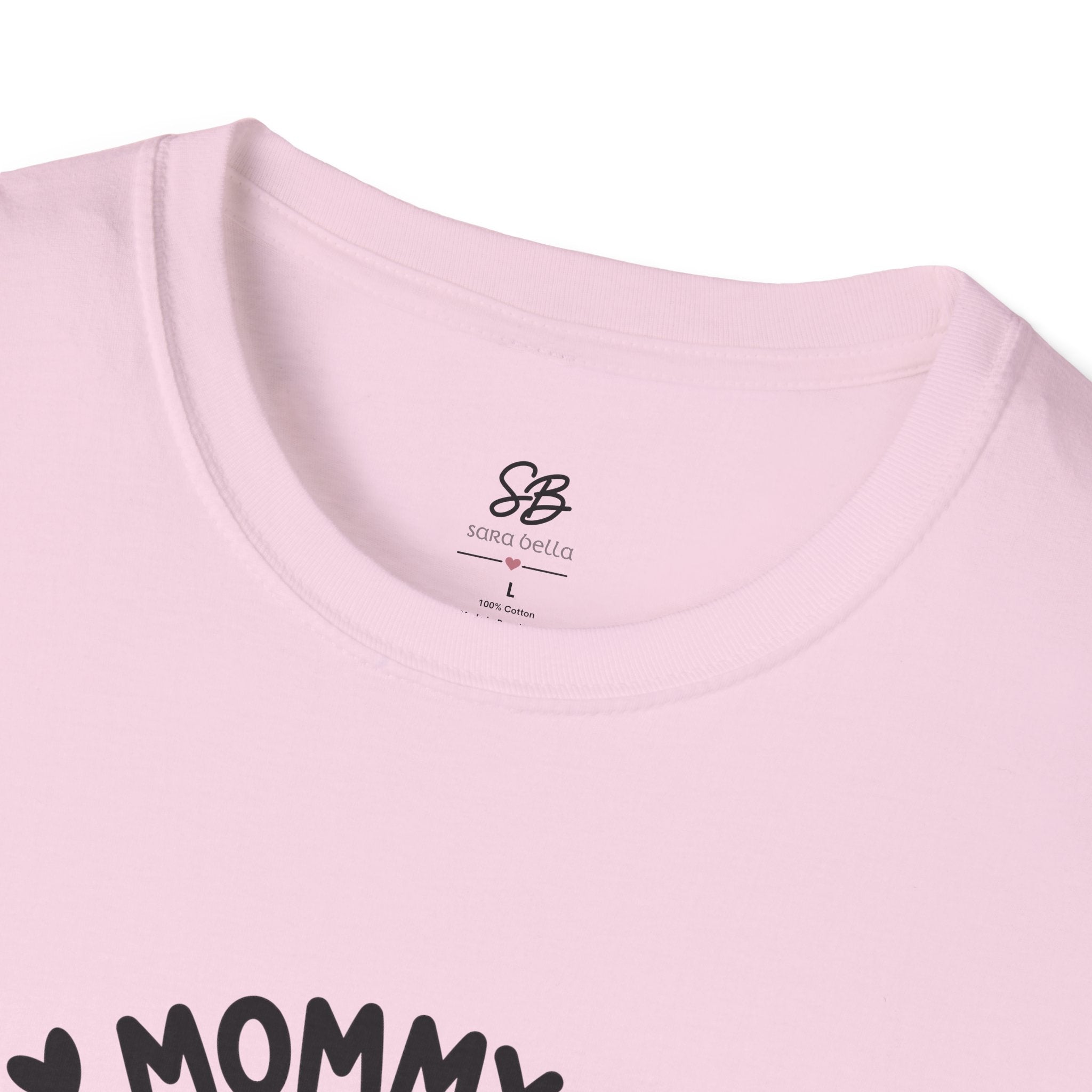 Mama/Mommy/Mom/Bruh  ASL- Unisex Softstyle white T-Shirt