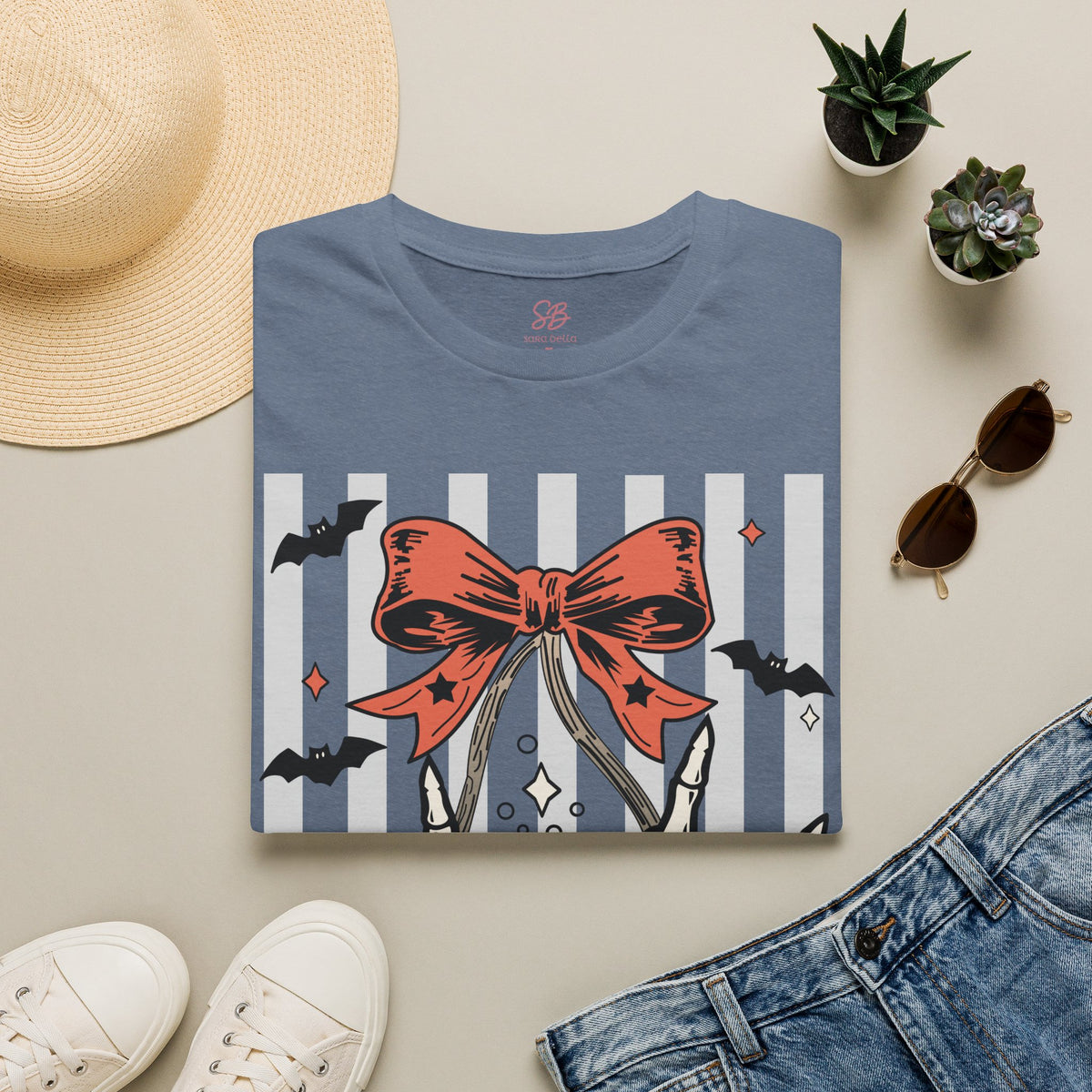 Spooky Skeleton "I Love you" ASL T-Shirt