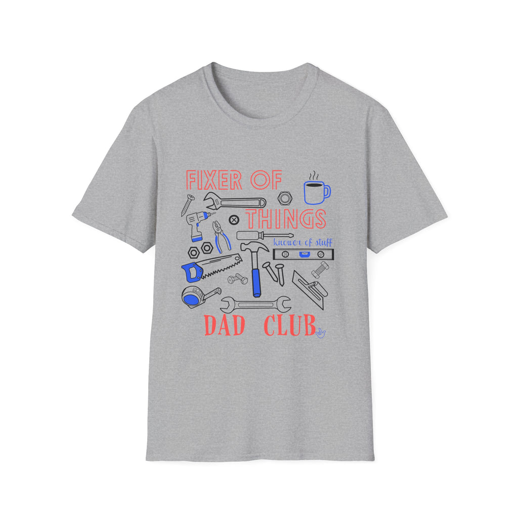 Fixer of Things Knower of Stuff Dad Shirt —  Handy Dad Tool Gift
