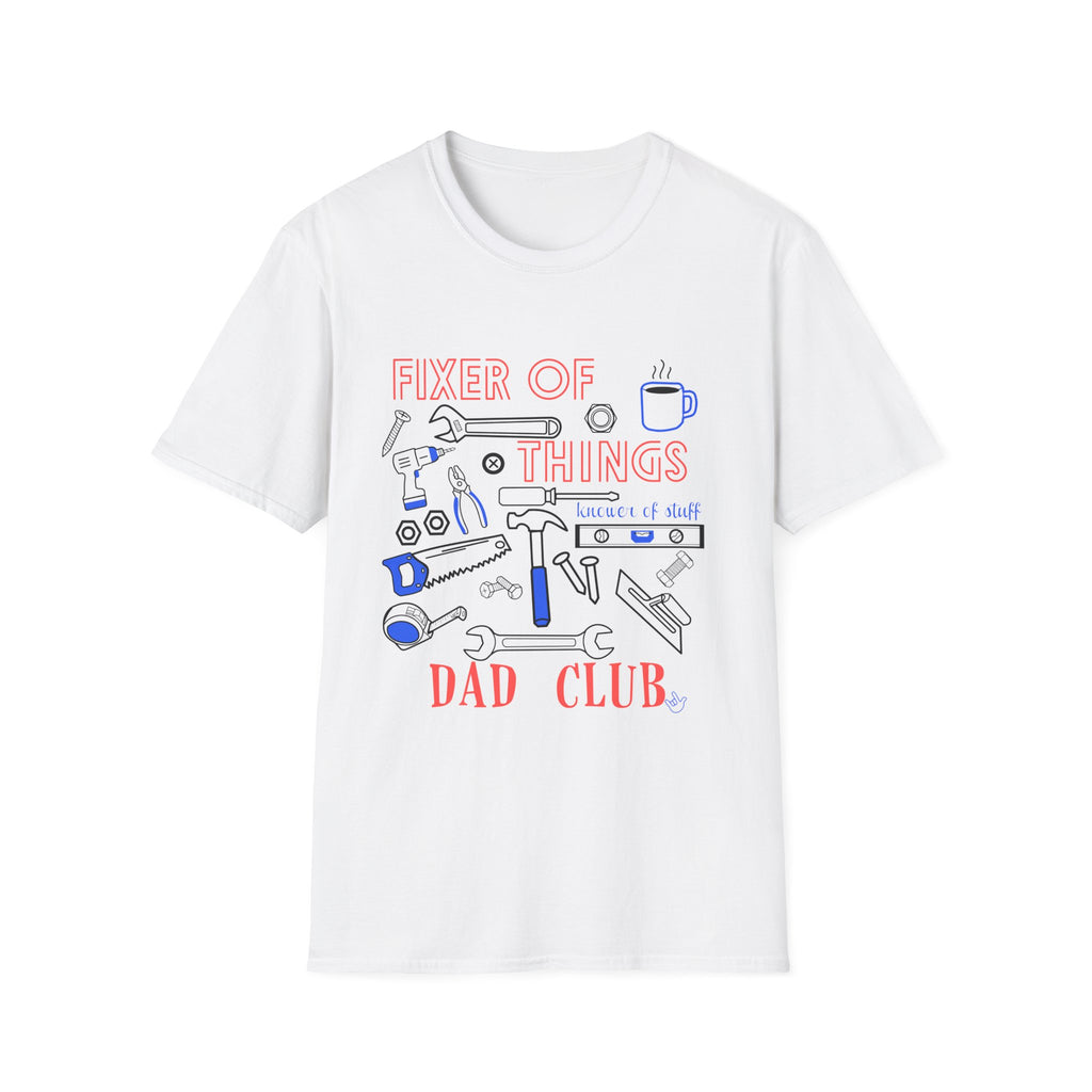 Fixer of Things Knower of Stuff Dad Shirt —  Handy Dad Tool Gift