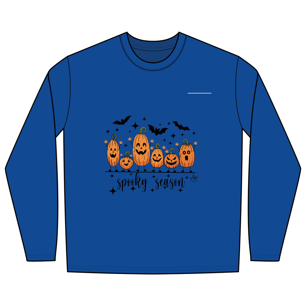 Halloween Pumpkins Spooky Season - Long Sleeve T-Shirt