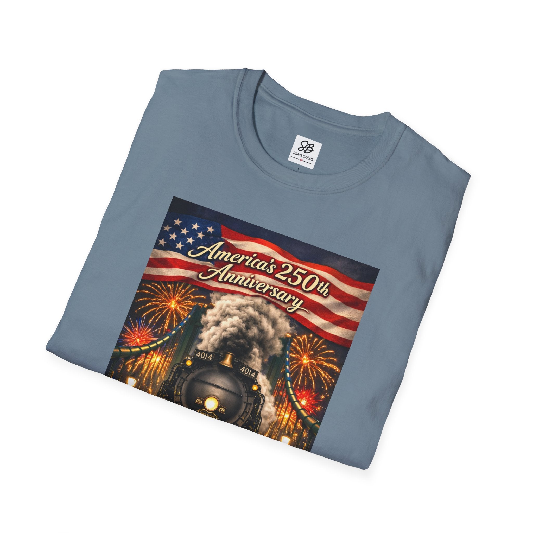 Big Boy America 250th Anniversary Train T-Shirt