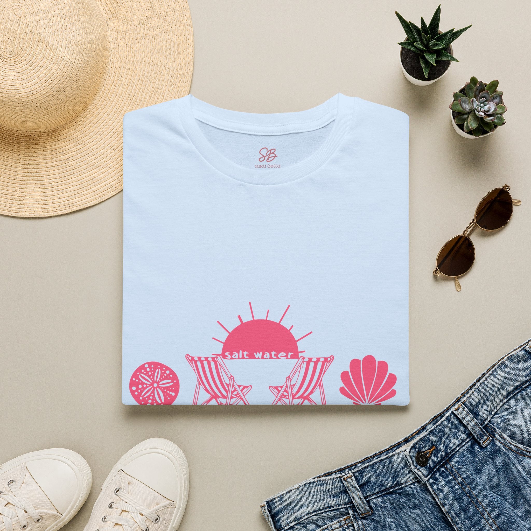 "Salt Water Heals Everything" - T-Shirt