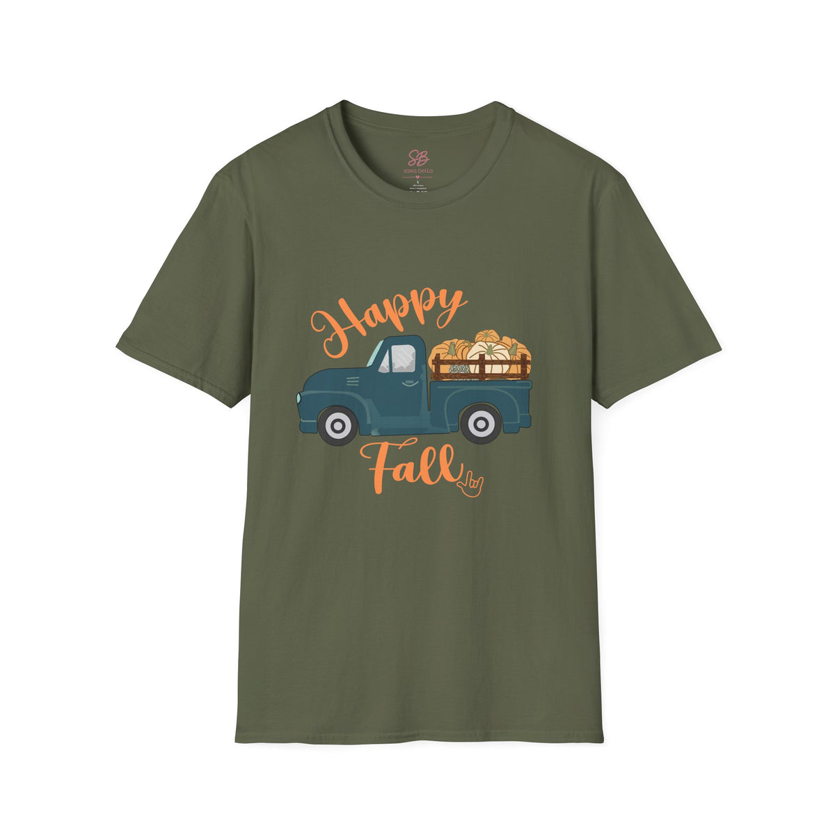 Happy Fall Vintage Truck  - T-Shirt