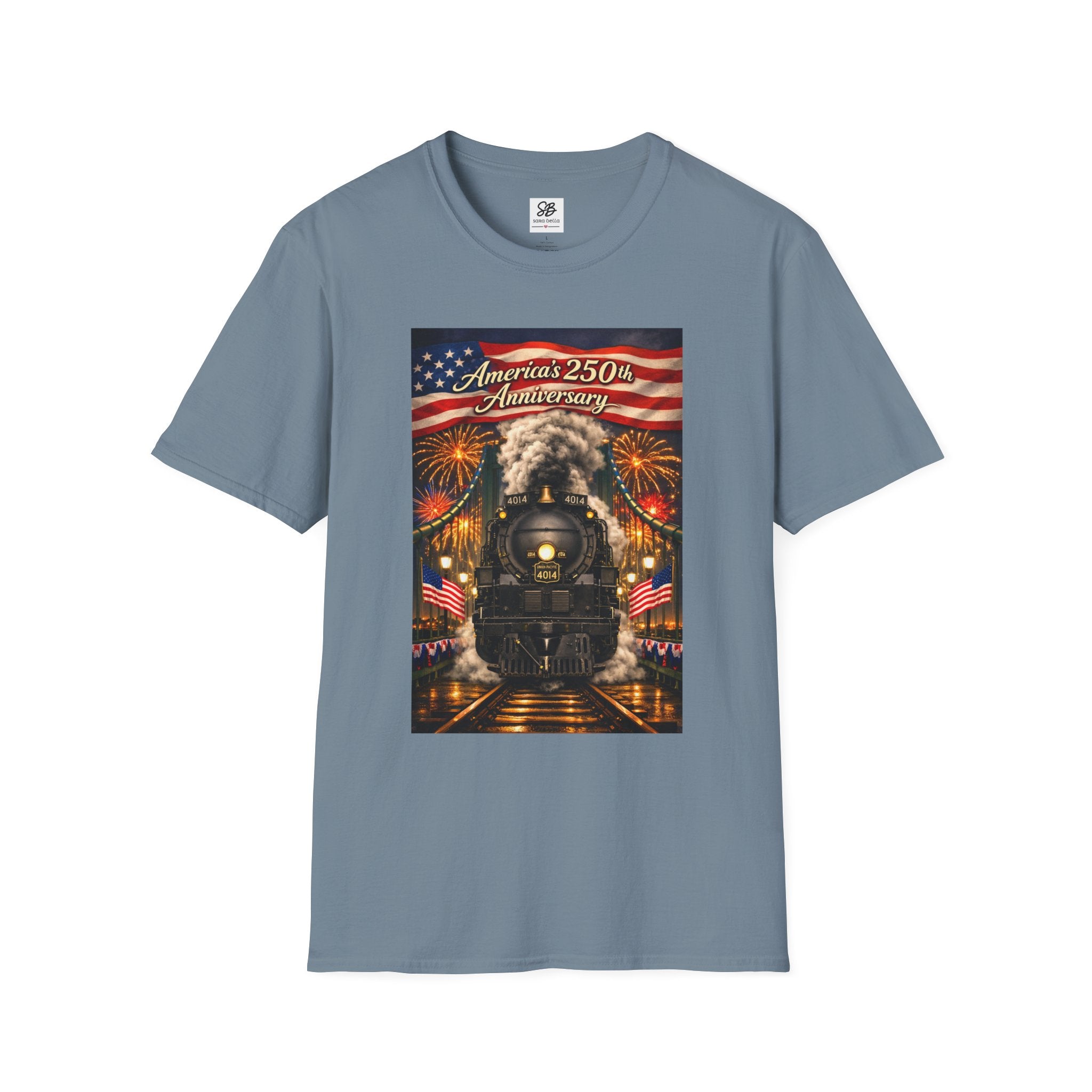 Big Boy America 250th Anniversary Train T-Shirt
