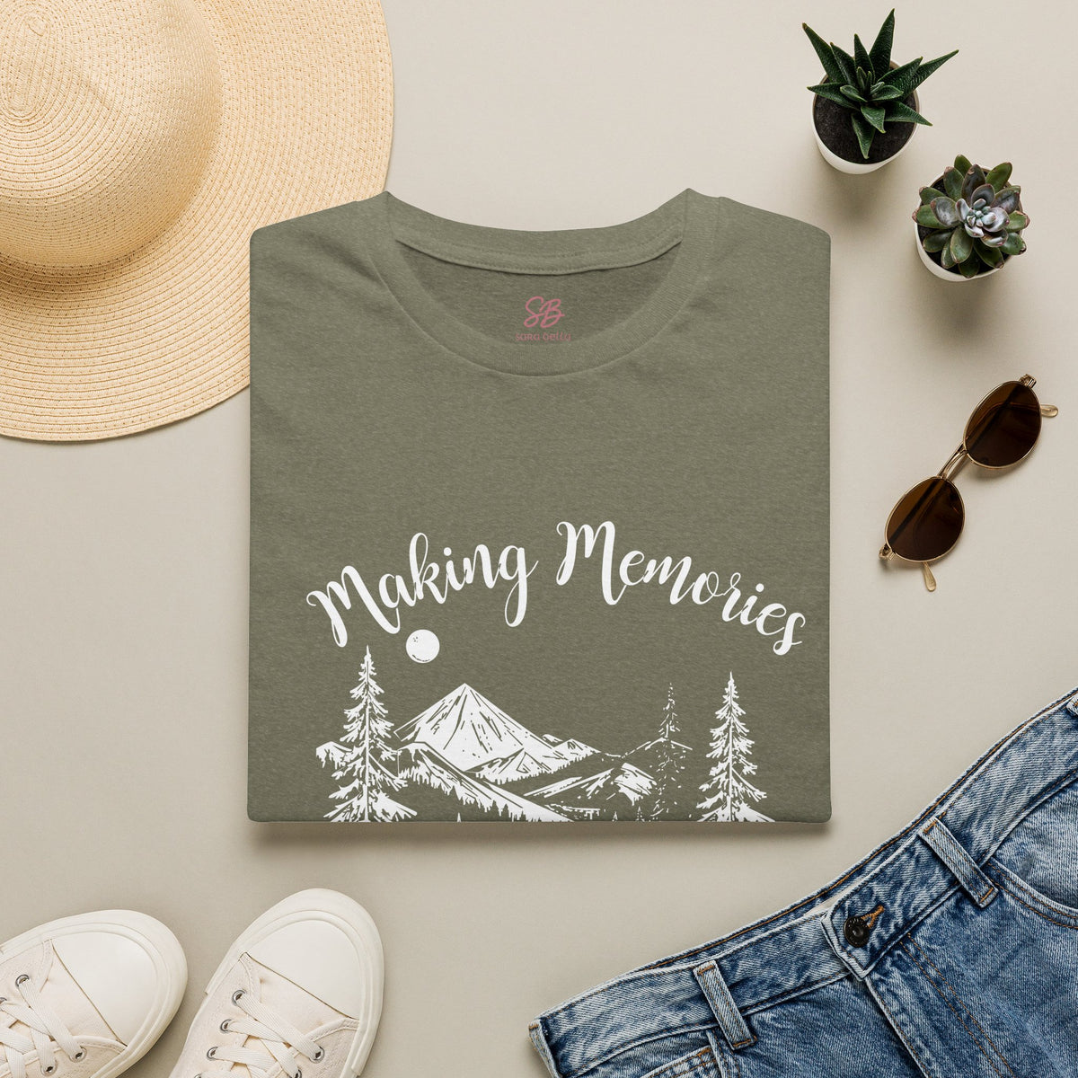 Making Memories Camping -  T‑Shirt
