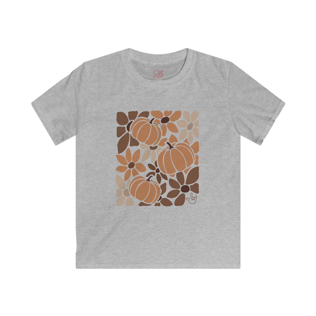 Leaves and Pumpkins Hobo - Kid T-Shirt