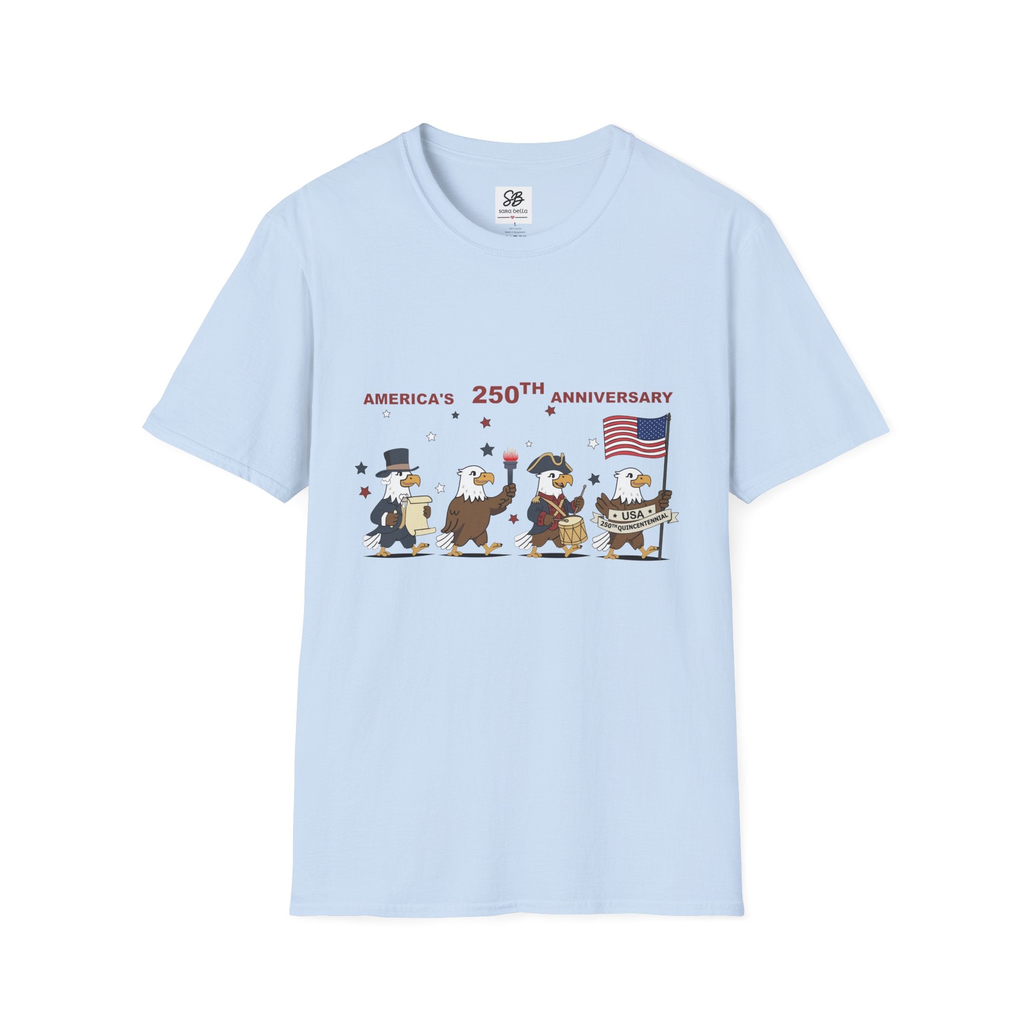Patriotic Eagles Parade Design Shirt