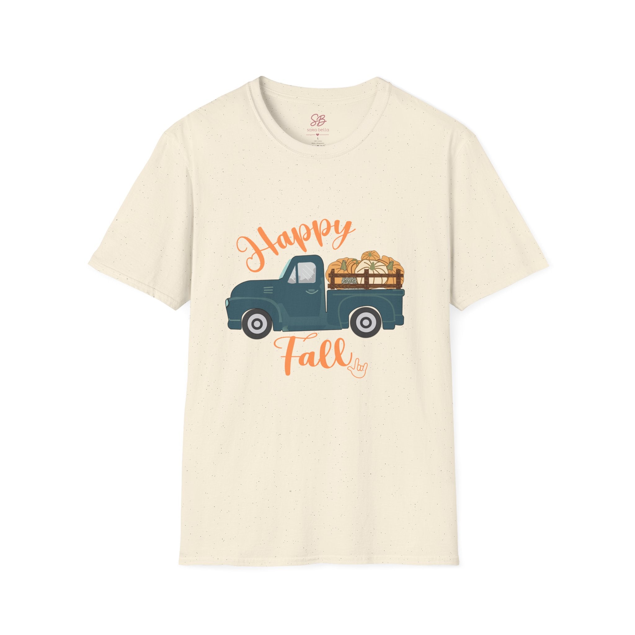 Happy Fall Vintage Truck  - T-Shirt