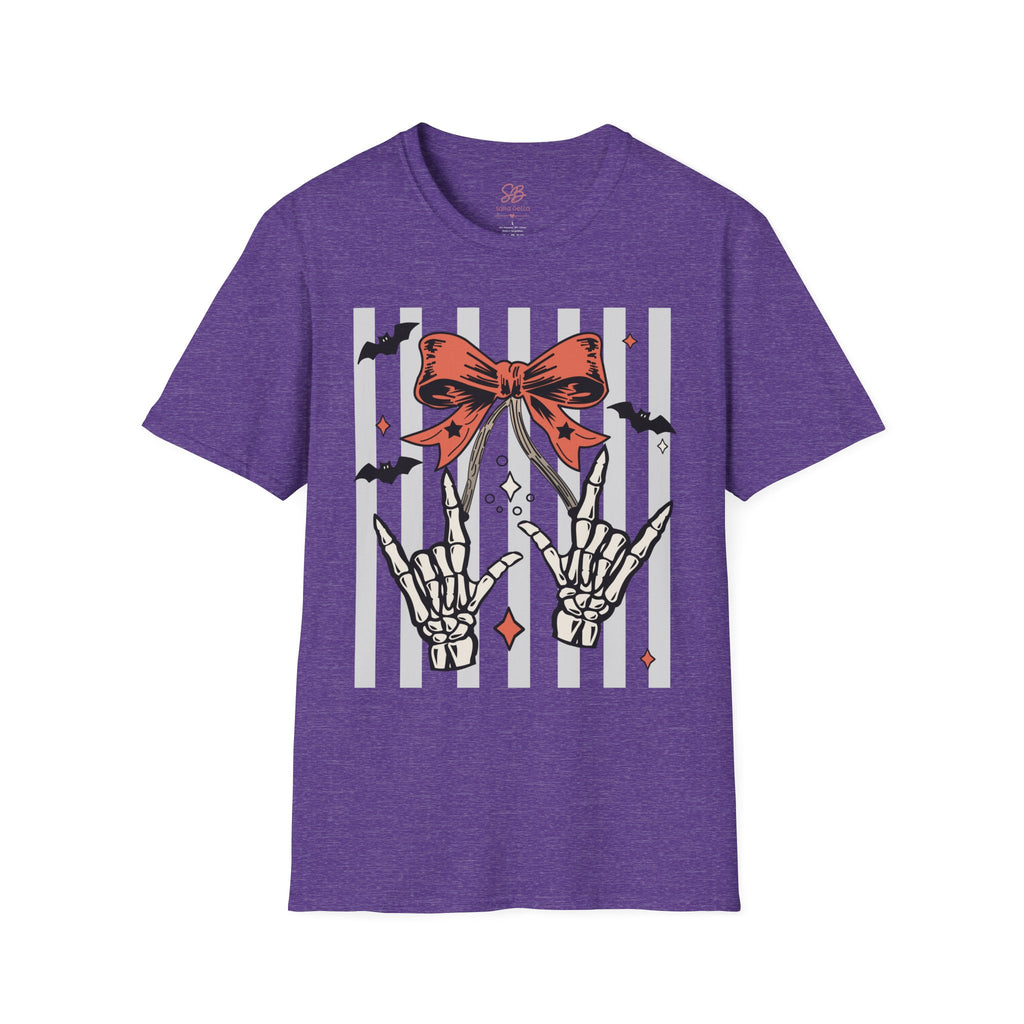 Spooky Skeleton "I Love you" ASL T-Shirt