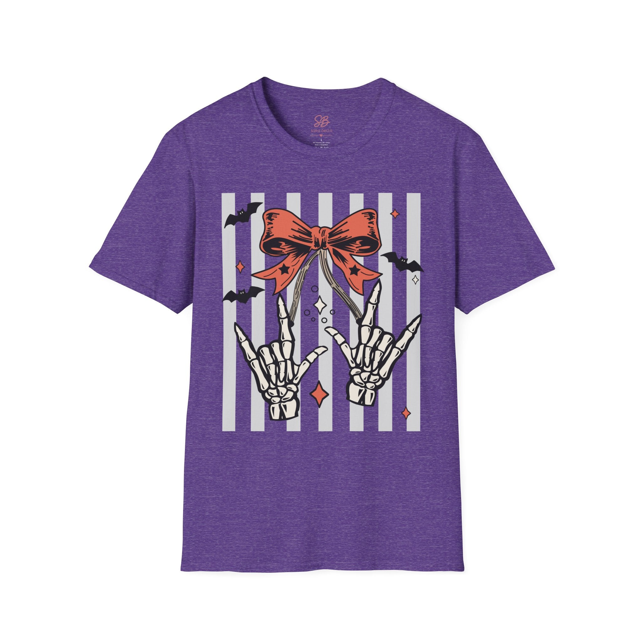 Spooky Skeleton "I Love you" ASL T-Shirt