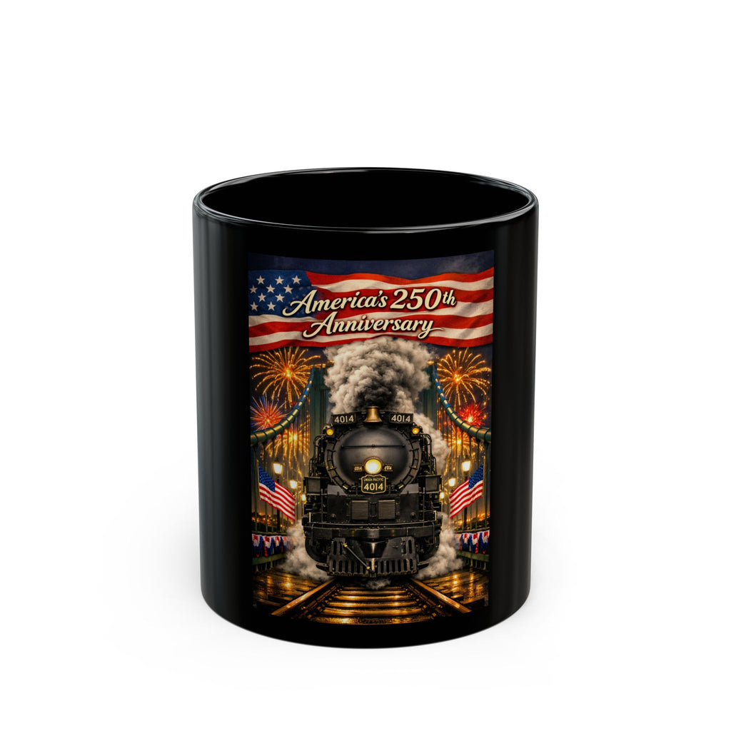 Big Boy America's 250th Anniversary Train Mug – Coffee Cup (11oz/15oz)