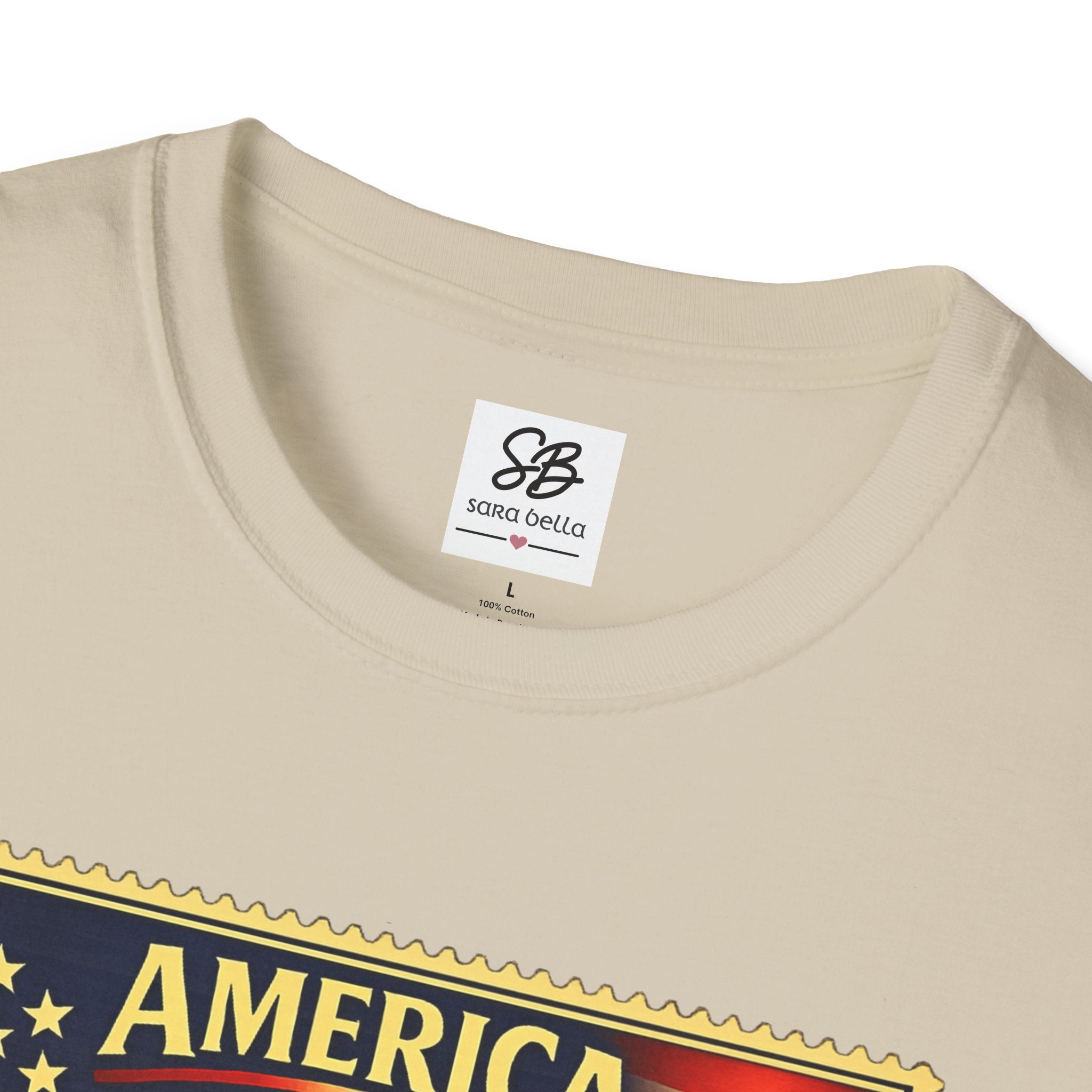 Liberty Bell Vintage Stamp T-Shirt