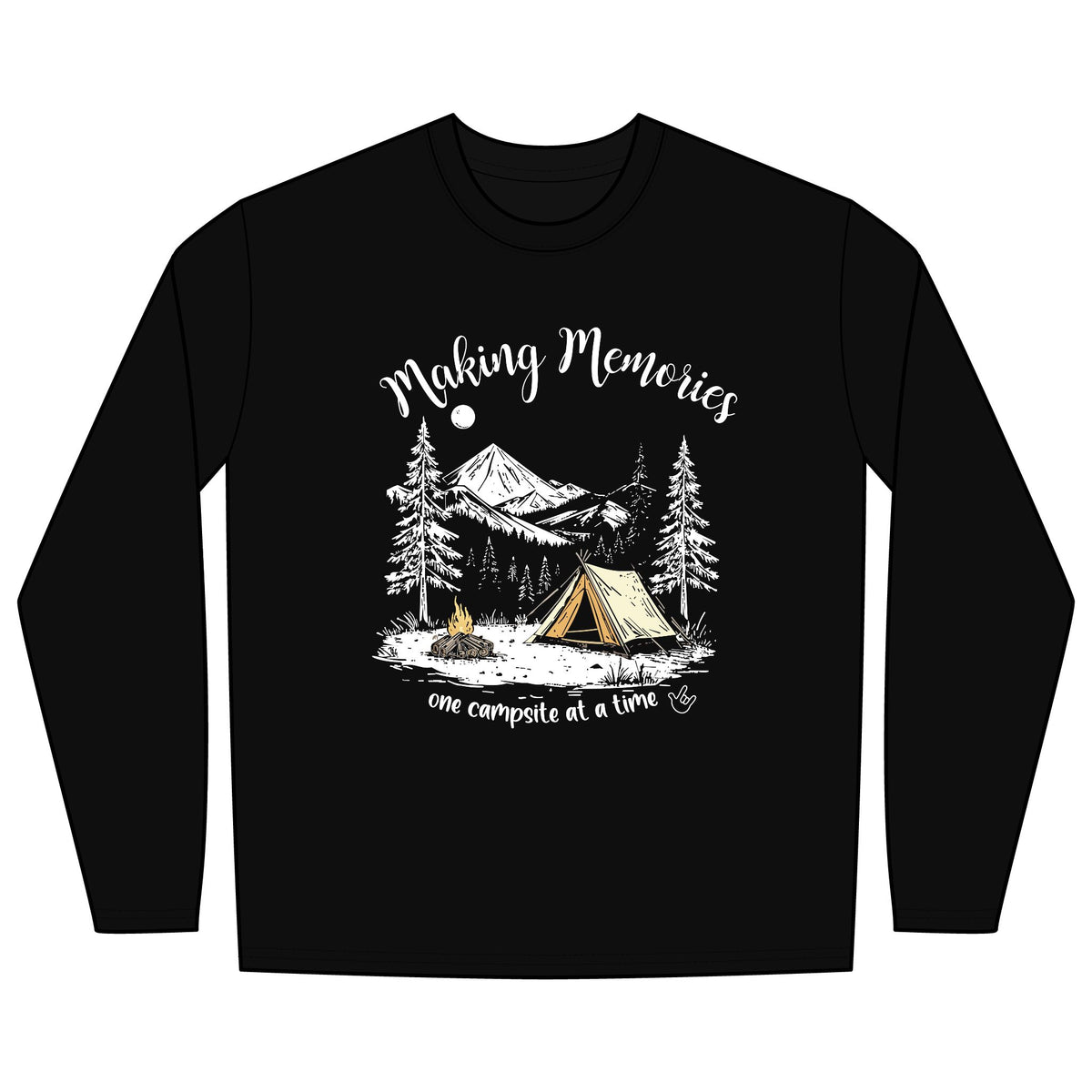 Making Memories Camping - Long Sleeve Shirt