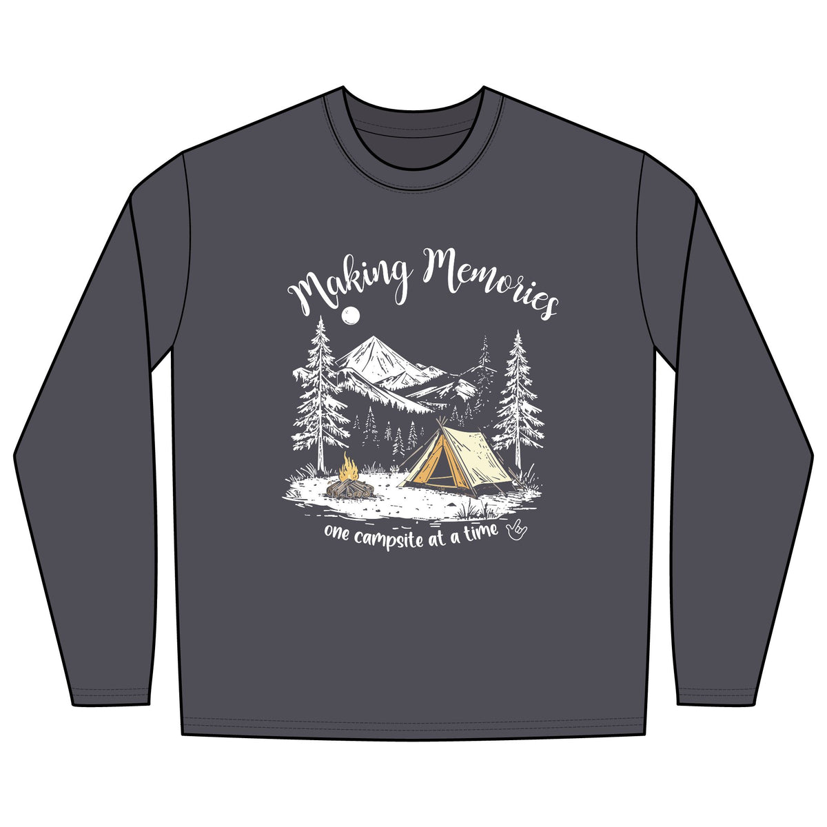 Making Memories Camping - Long Sleeve Shirt