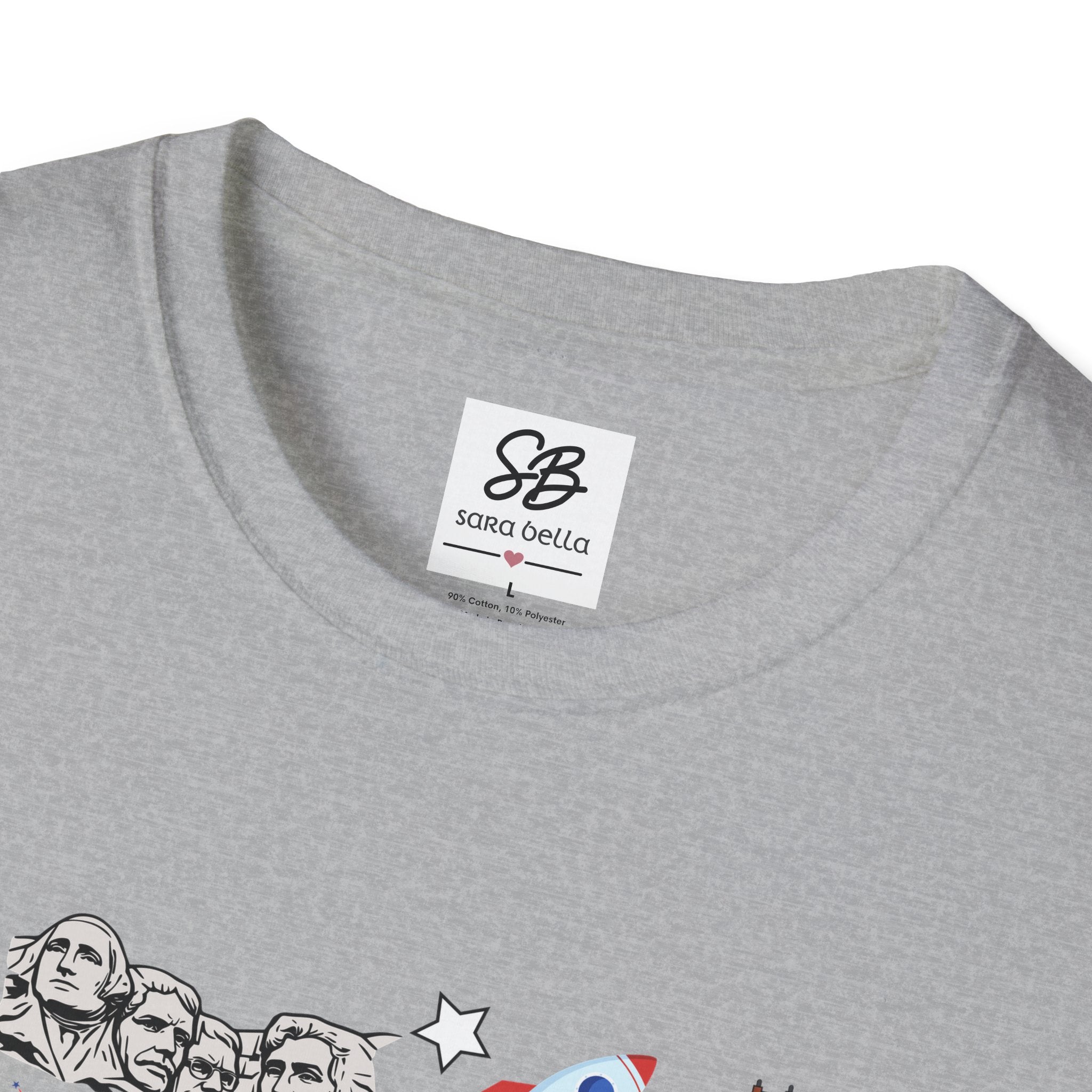 America 250th Anniversary — colored doodles of  Icons Shirt