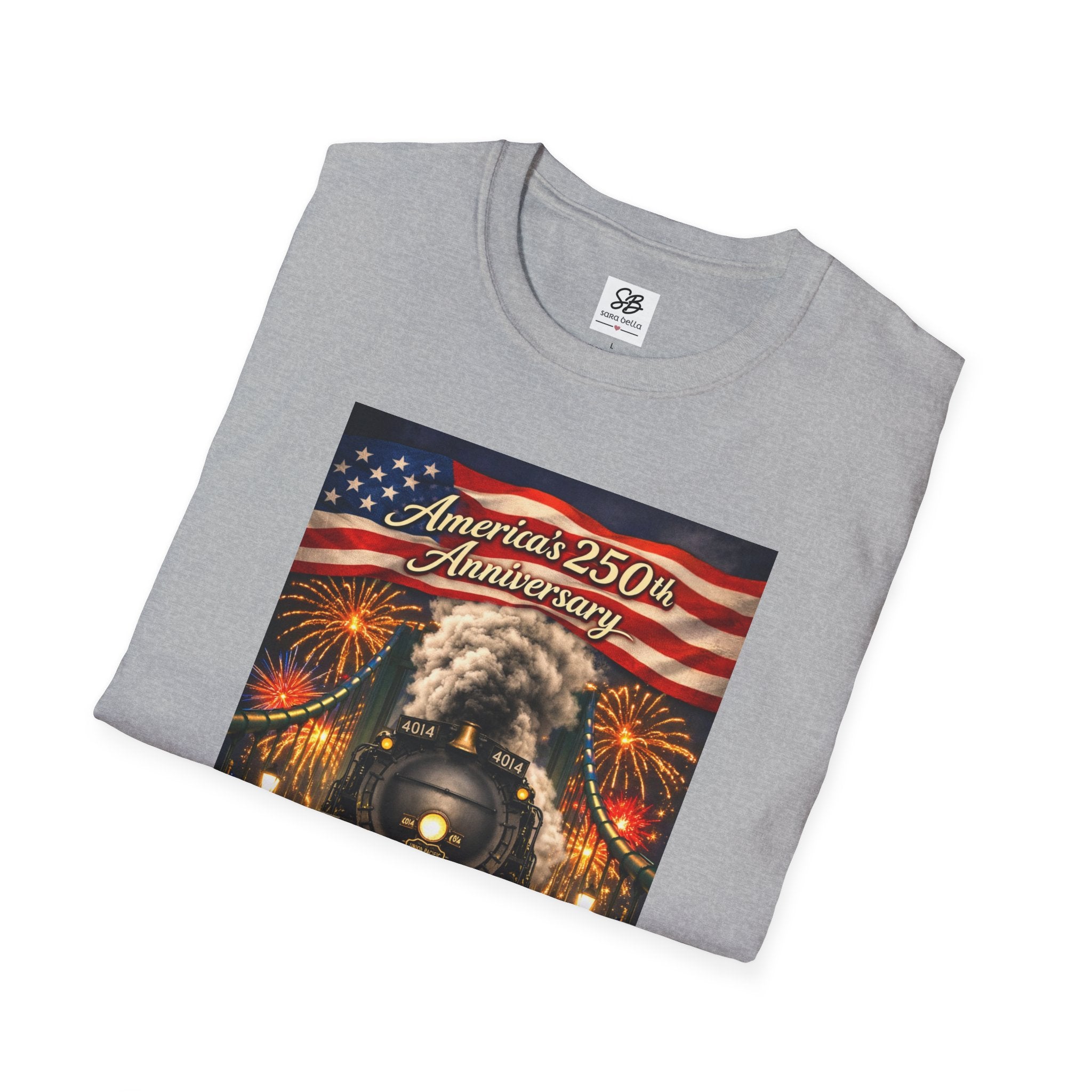 Big Boy America 250th Anniversary Train T-Shirt