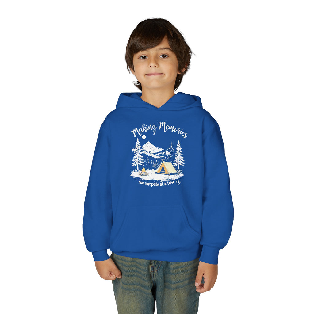 Making Memories Camping - Kid Hoodie