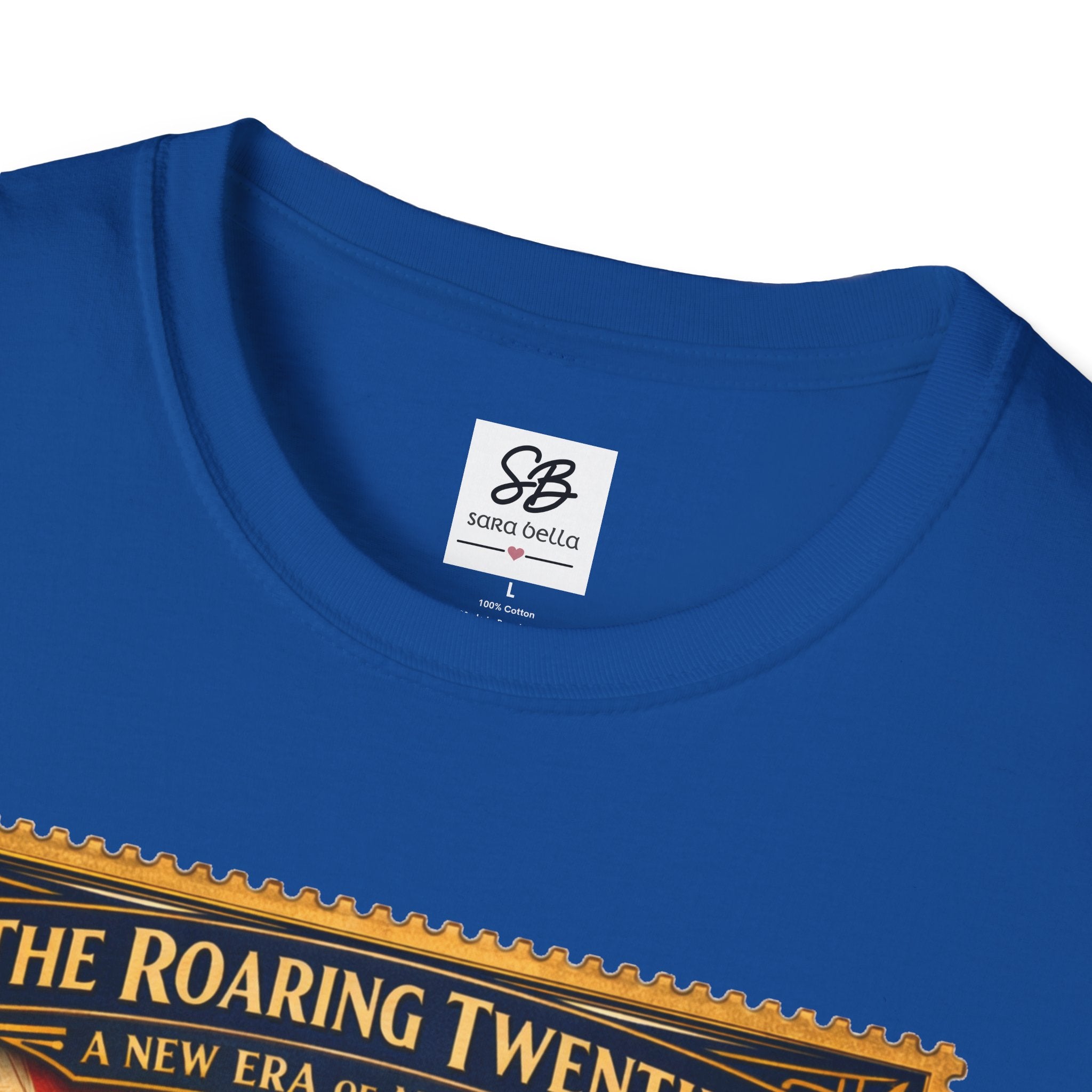 Roaring Twenties Vintage Stamp T-Shirt