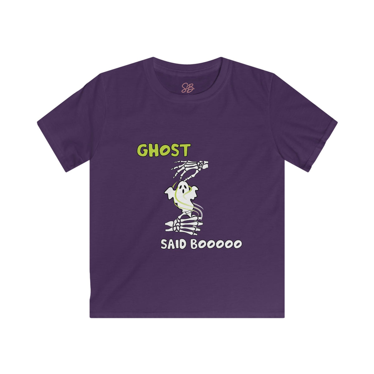 Ghost Said Booooo in ASL - Kid T-Shirt