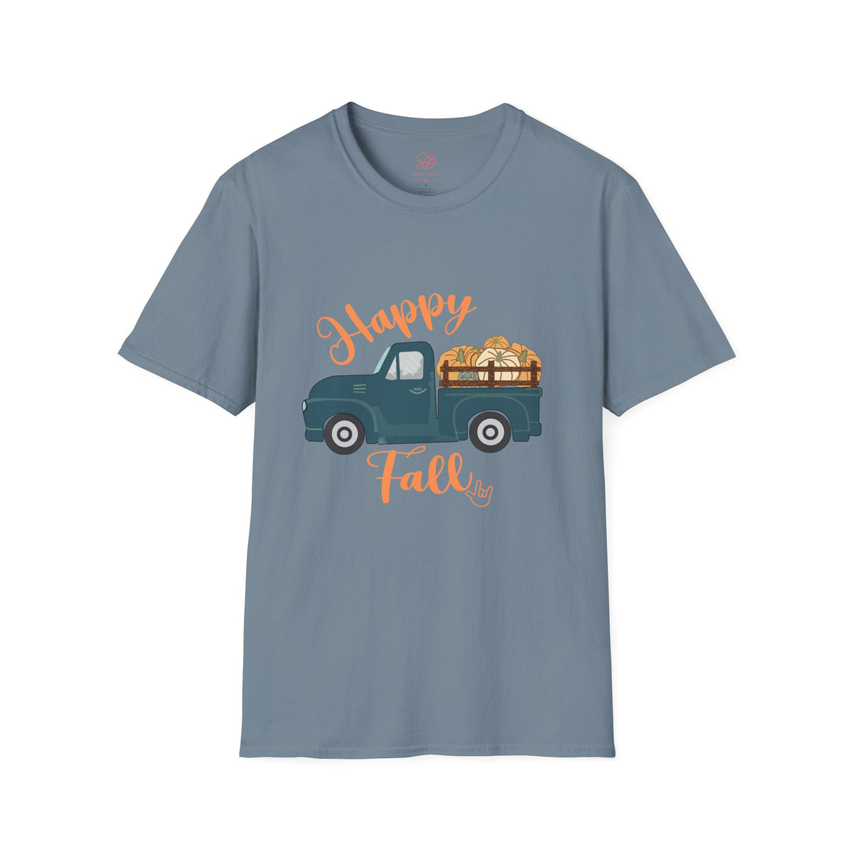 Happy Fall Vintage Truck  - T-Shirt