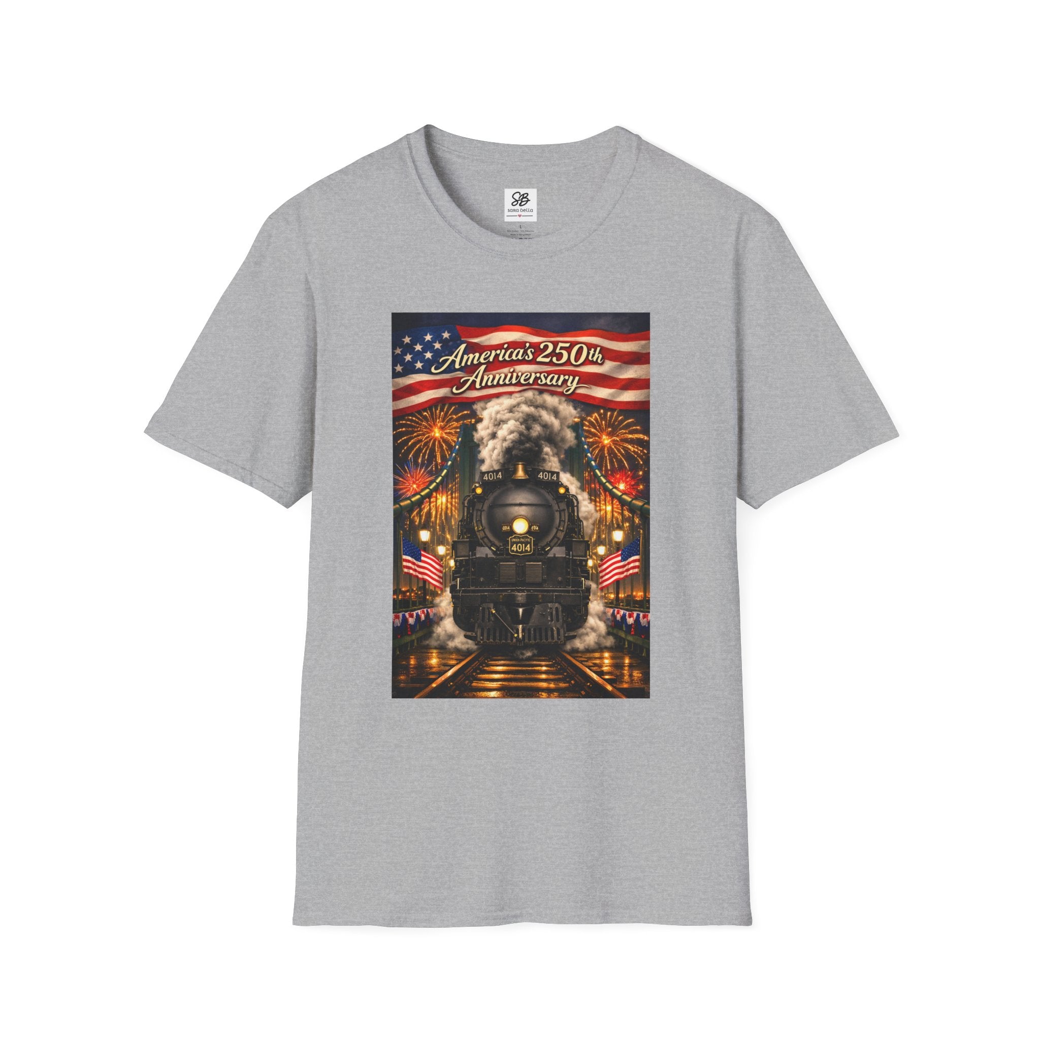Big Boy America 250th Anniversary Train T-Shirt
