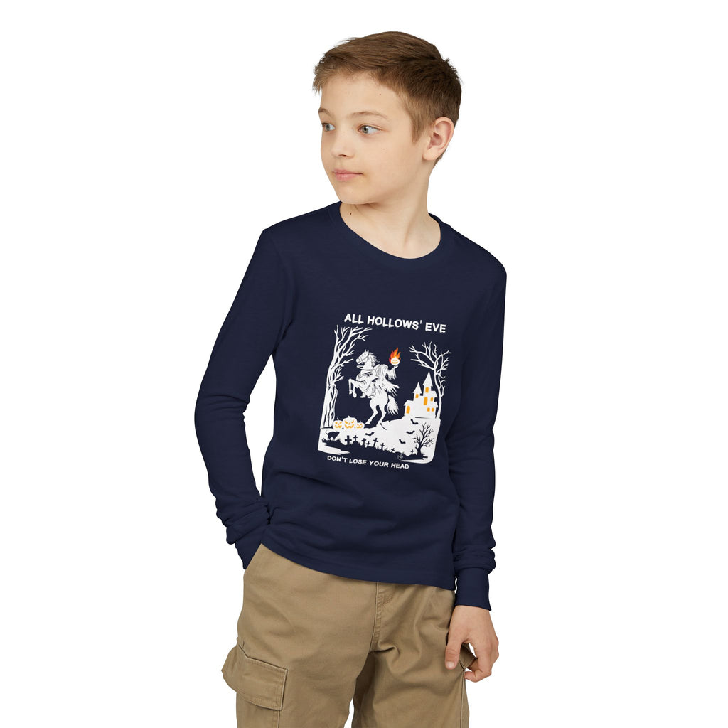All Hallows' Eve Headless Horseman - Kid Long Sleeve Shirt