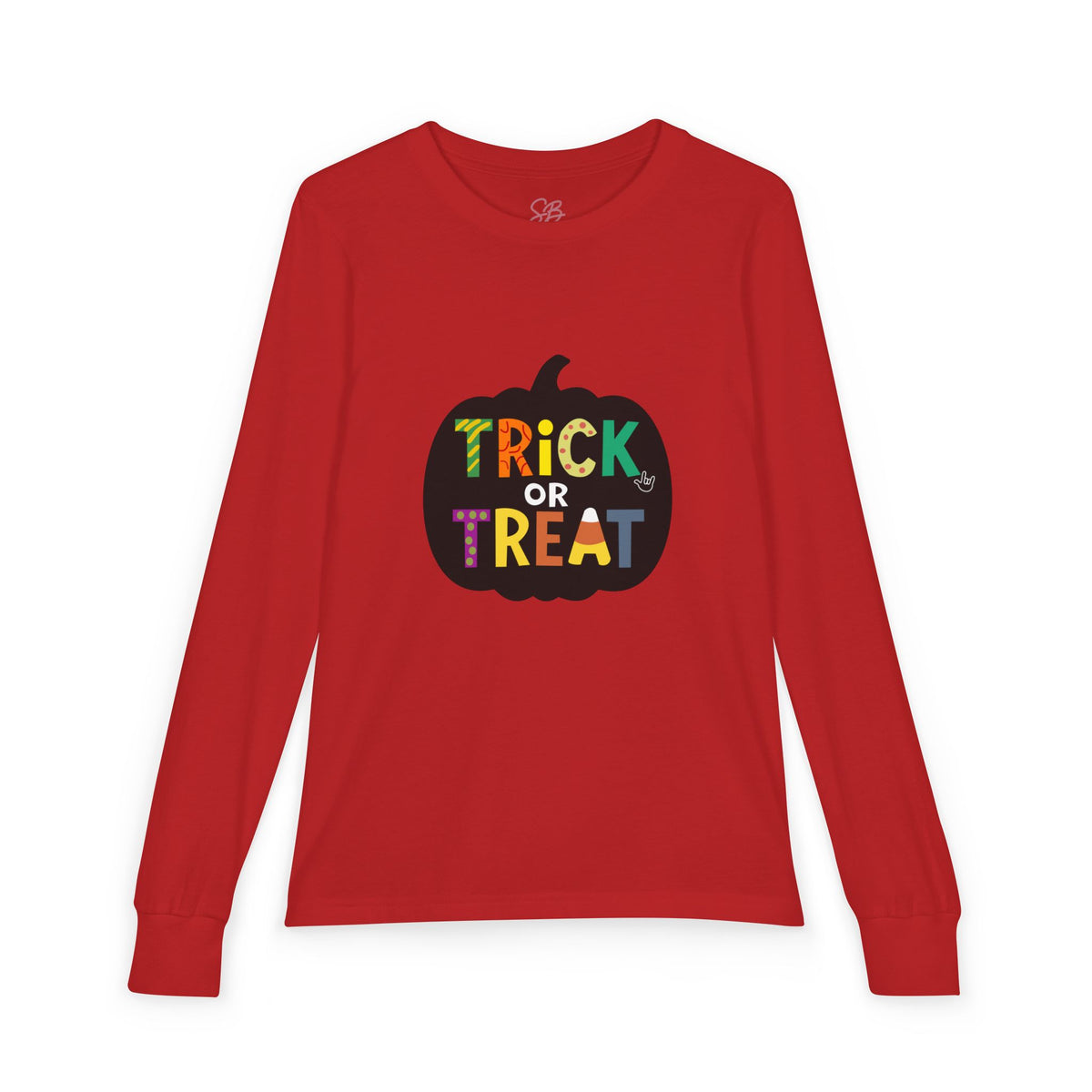 Trick or Treat Pumpkin - Kid Long Sleeve Shirt