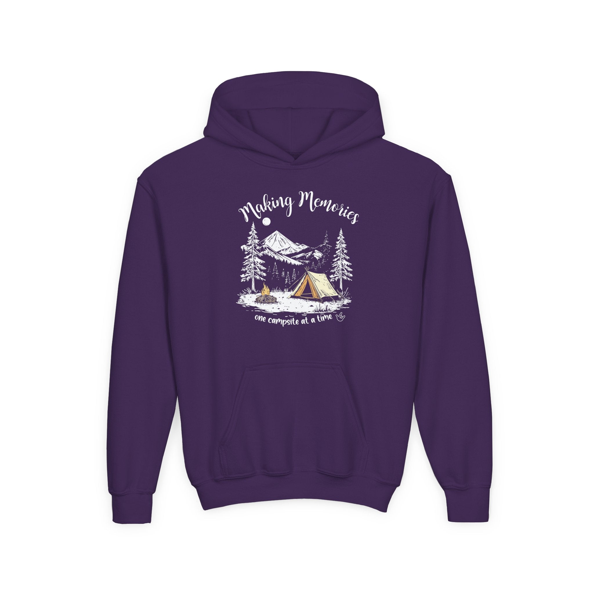 Making Memories Camping - Kid Hoodie