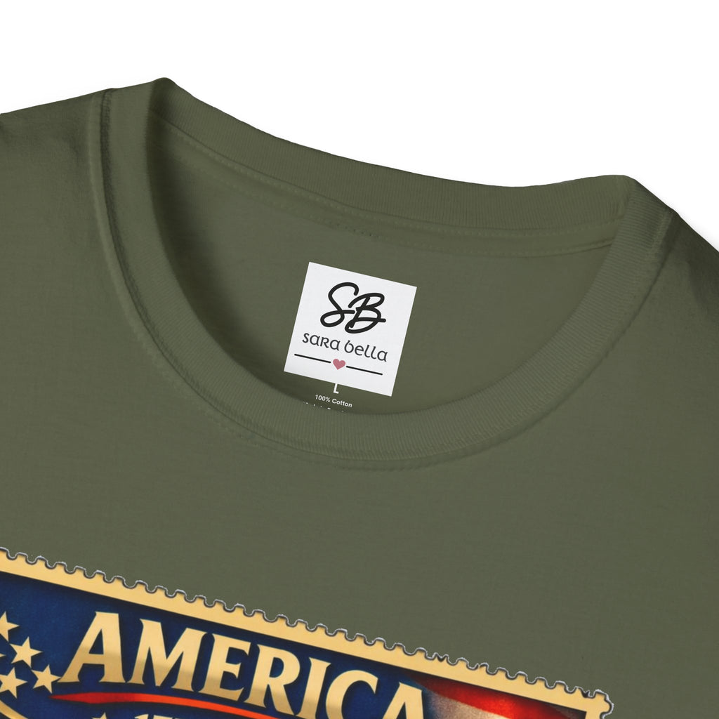 Civil War America Vintage Stamp T-Shirt