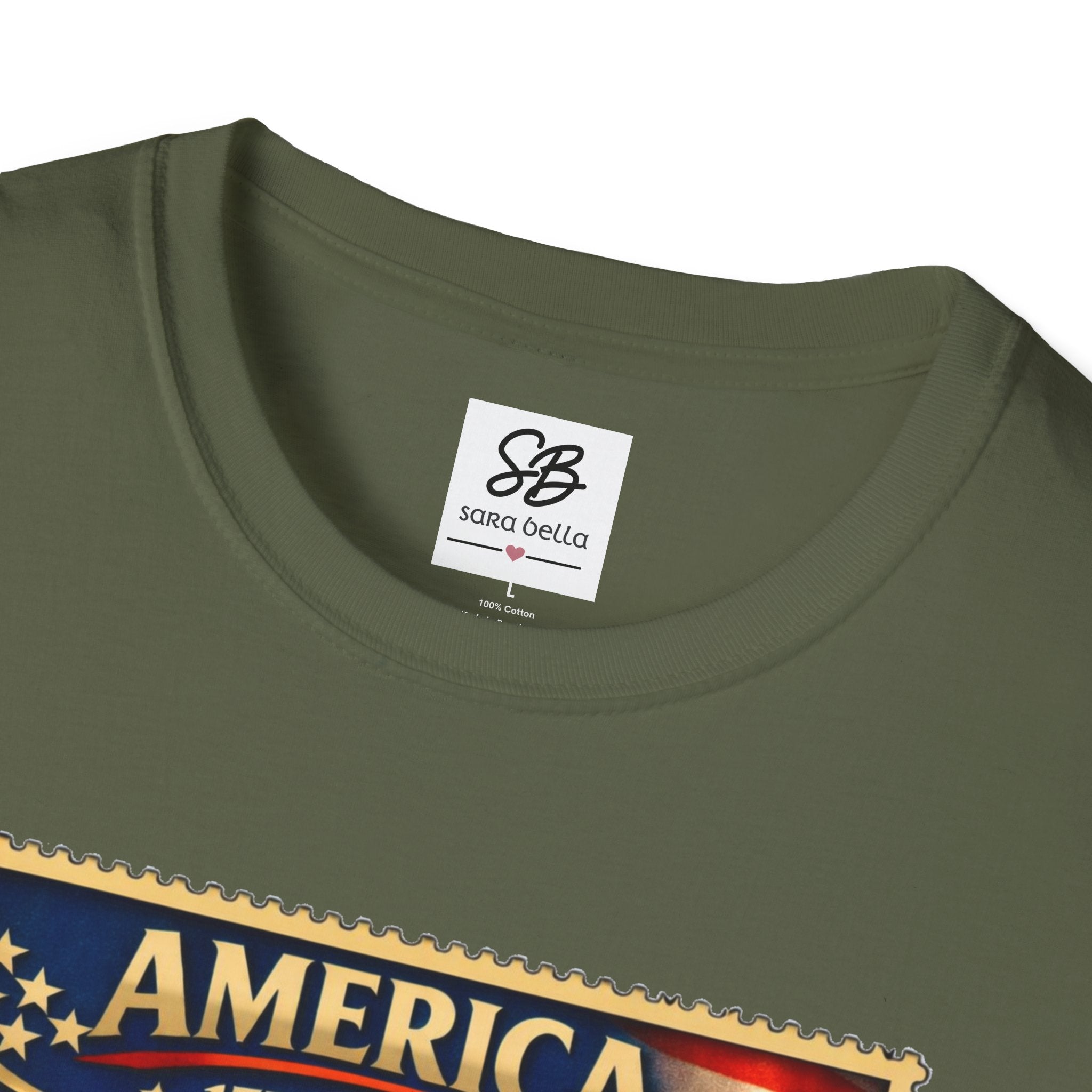 Civil War America Vintage Stamp T-Shirt