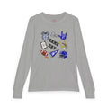 Game Day Football with I Love You ASL American Sing Language - Kid Long Sleeve Shirt