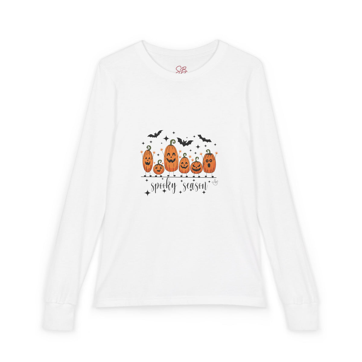 Halloween Pumpkins Spooky Season - Kid Long Sleeve Shirt