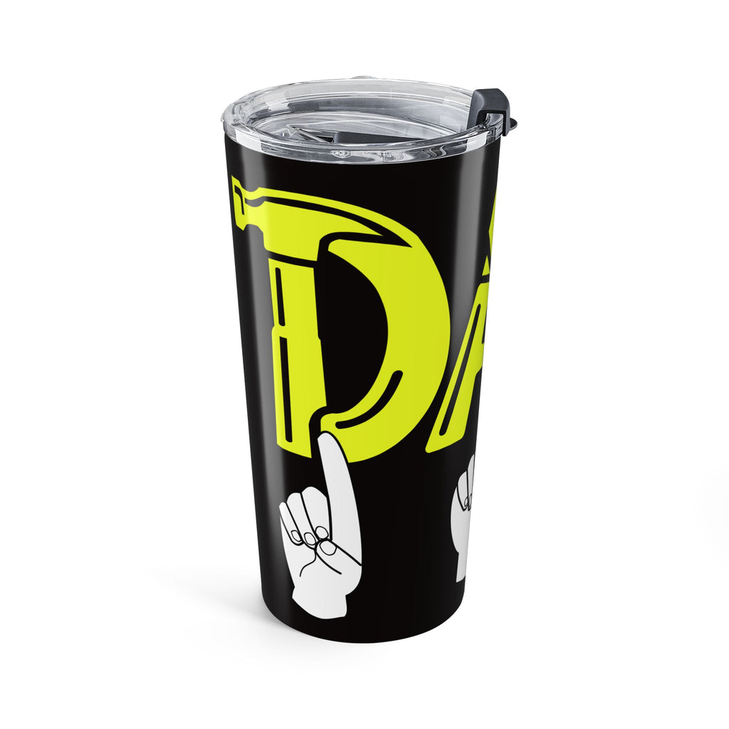 Dad Tools - Lettering American Sign Language - 20oz Tool Icons Tumbler