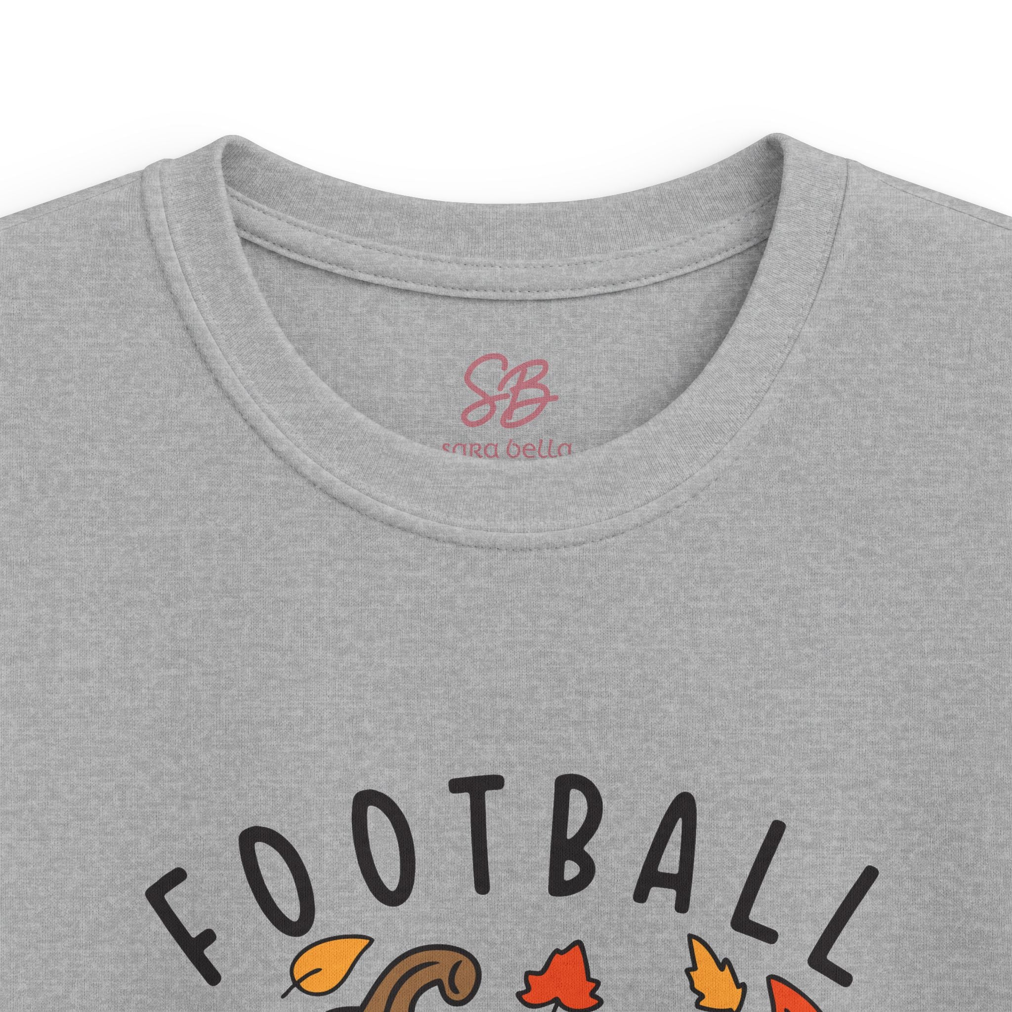 Football is My Favorite Season with I love you American Sign Language, ASL - Kid T-Shirt
