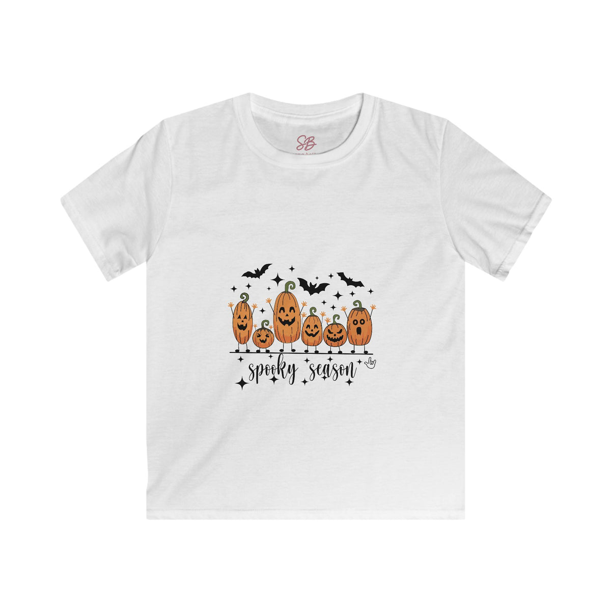 Halloween Pumpkins Spooky Season - Kid T‑Shirt