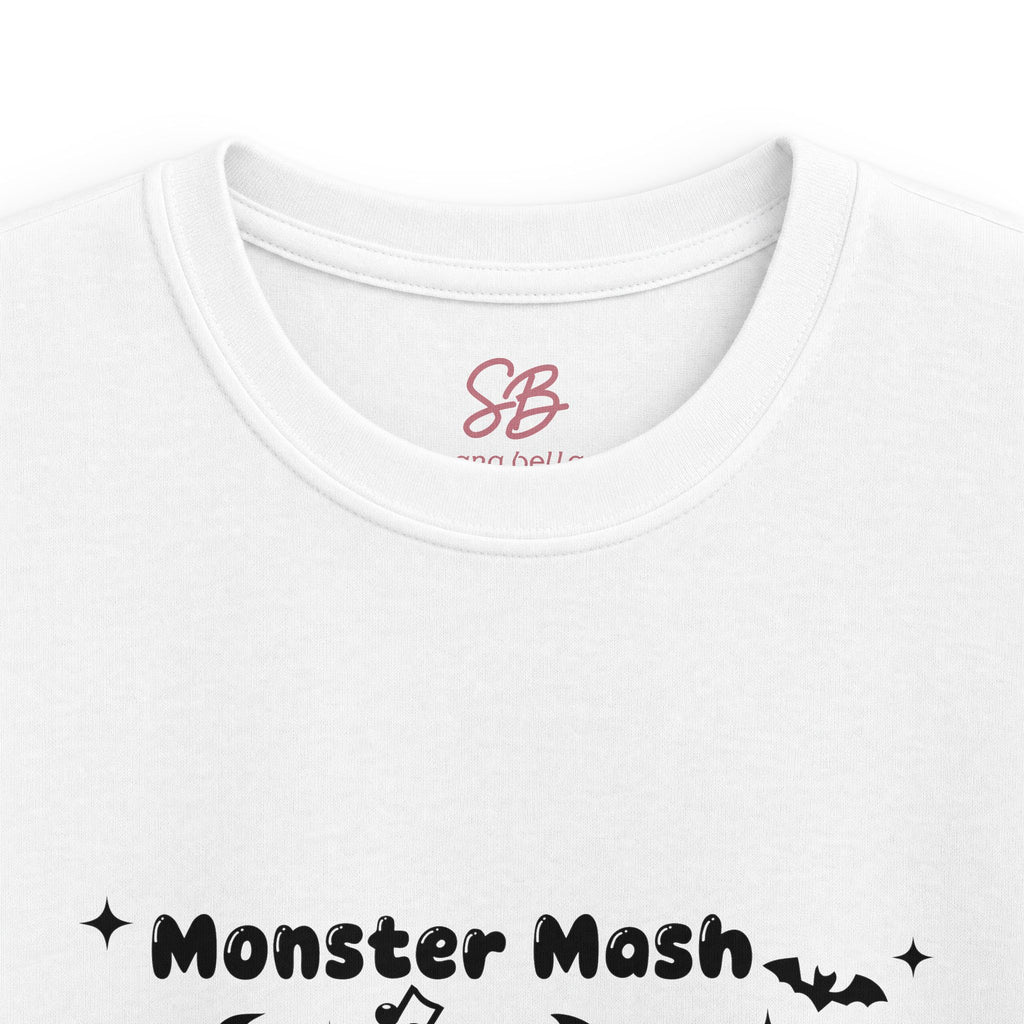 Monster Mash Dance of Halloween Characters Crew - Kid T-Shirt