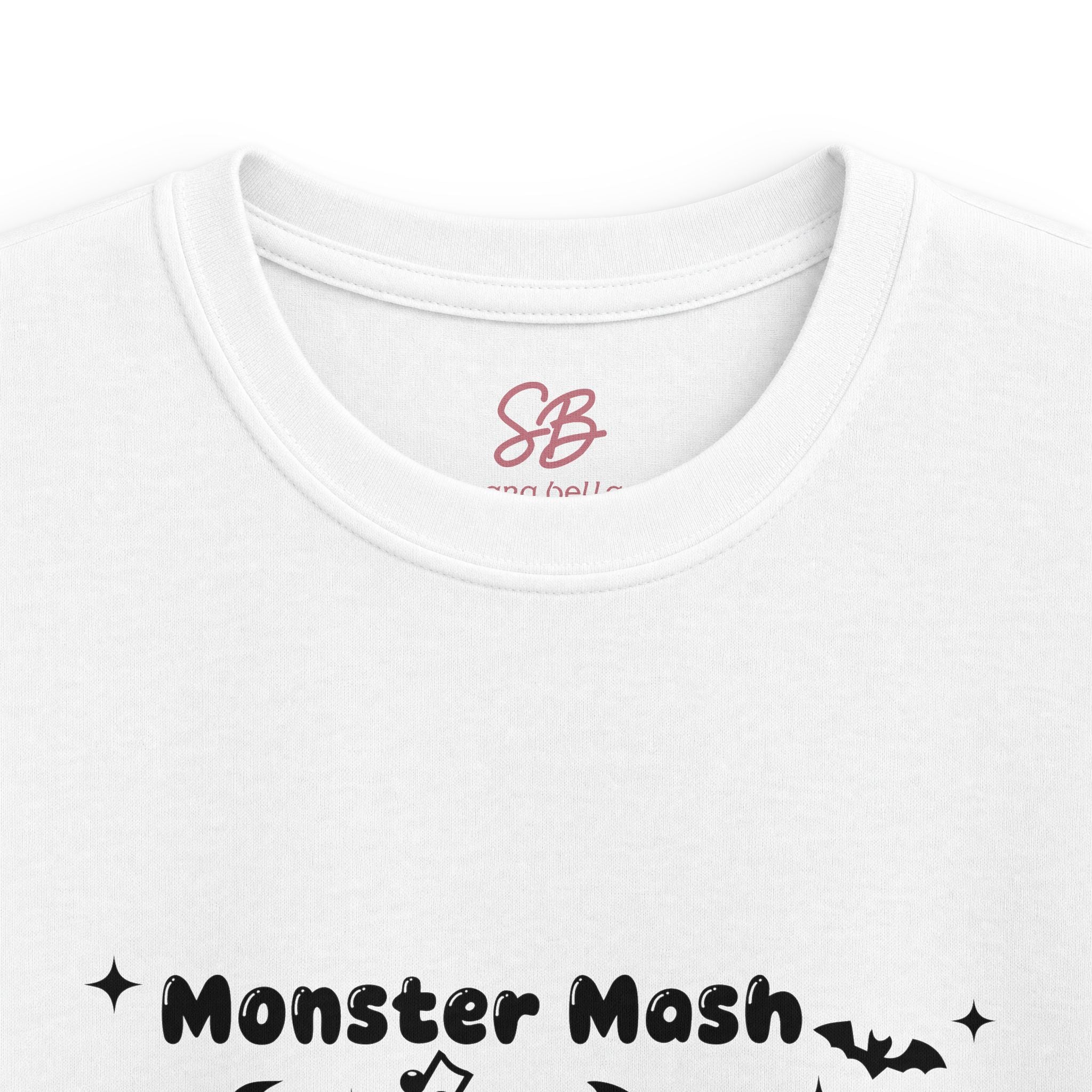 Monster Mash Dance of Halloween Characters Crew - Kid T-Shirt