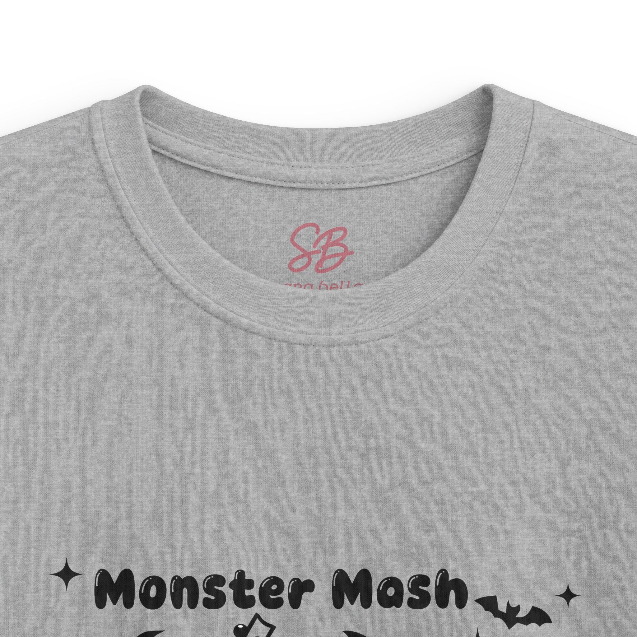 Monster Mash Dance of Halloween Characters Crew - Kid T-Shirt