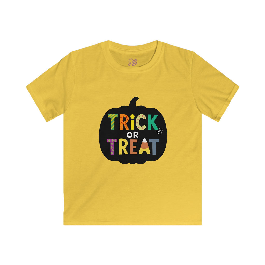 Trick or Treat pumpkin - Kid T-Shirt