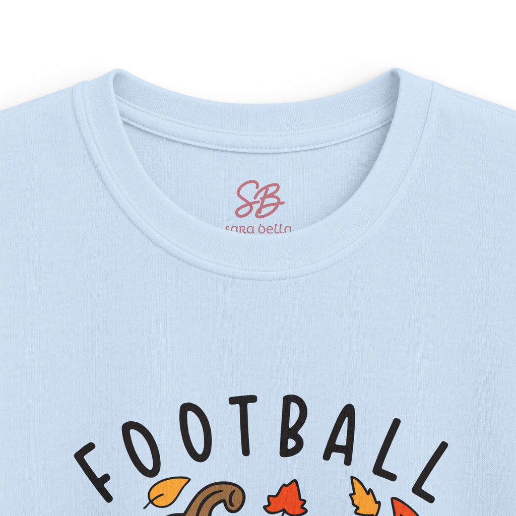 Football is My Favorite Season with I love you American Sign Language, ASL - Kid T-Shirt