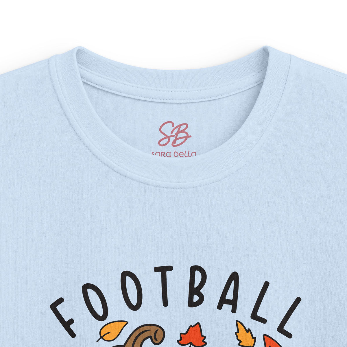 Football is My Favorite Season with I love you American Sign Language, ASL - Kid T-Shirt