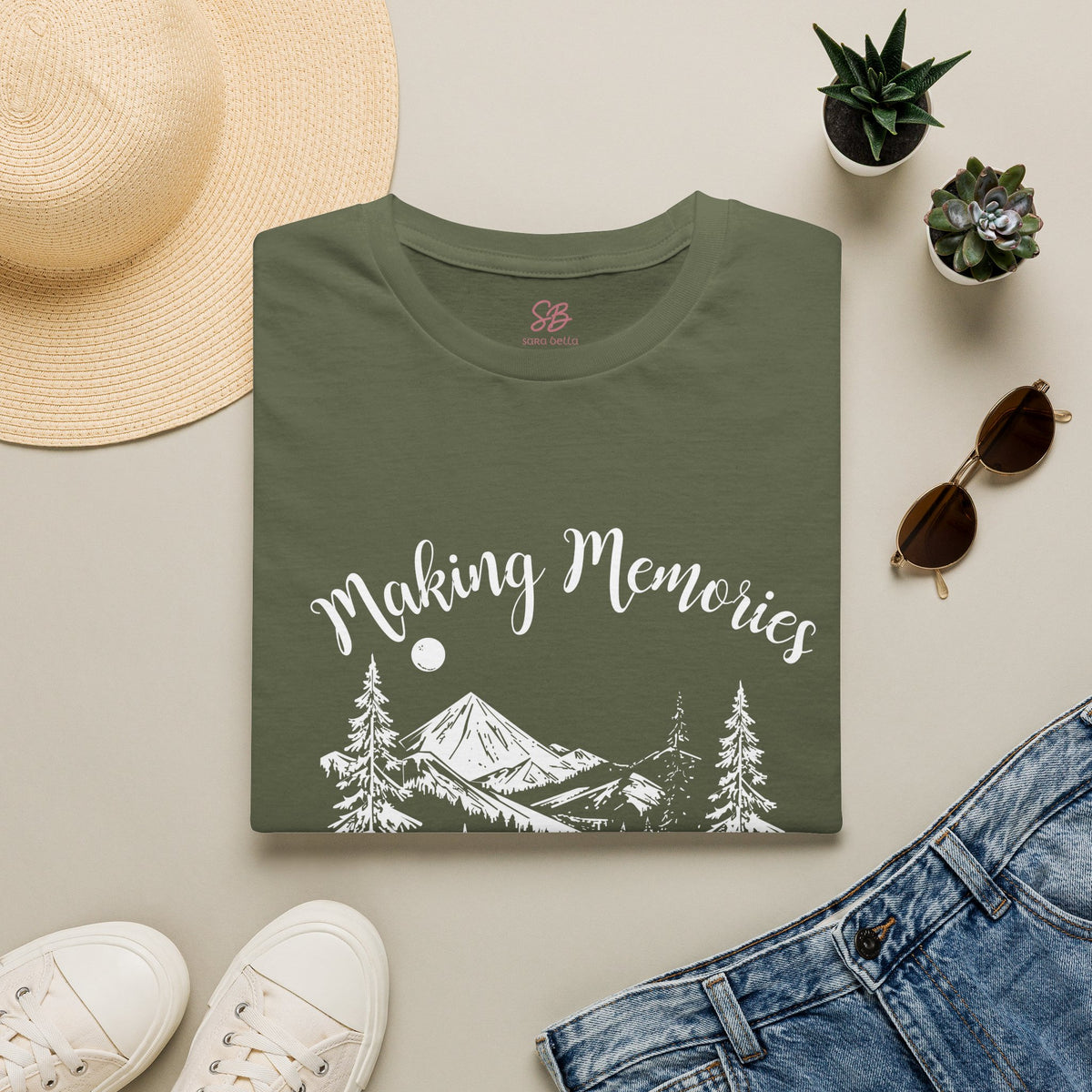 Making Memories Camping -  T‑Shirt