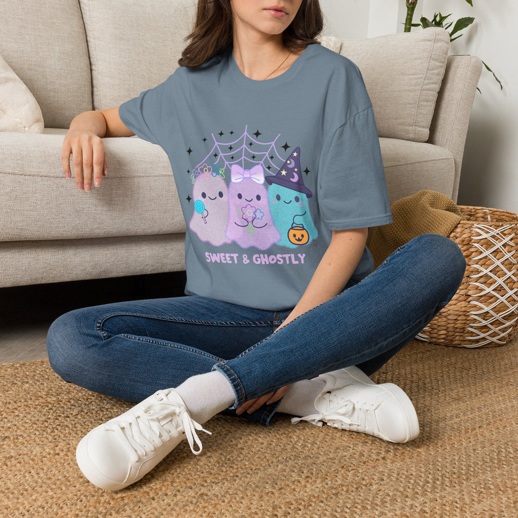 3 Friendly Ghosts "Sweet & Ghostly"  - T-Shirt