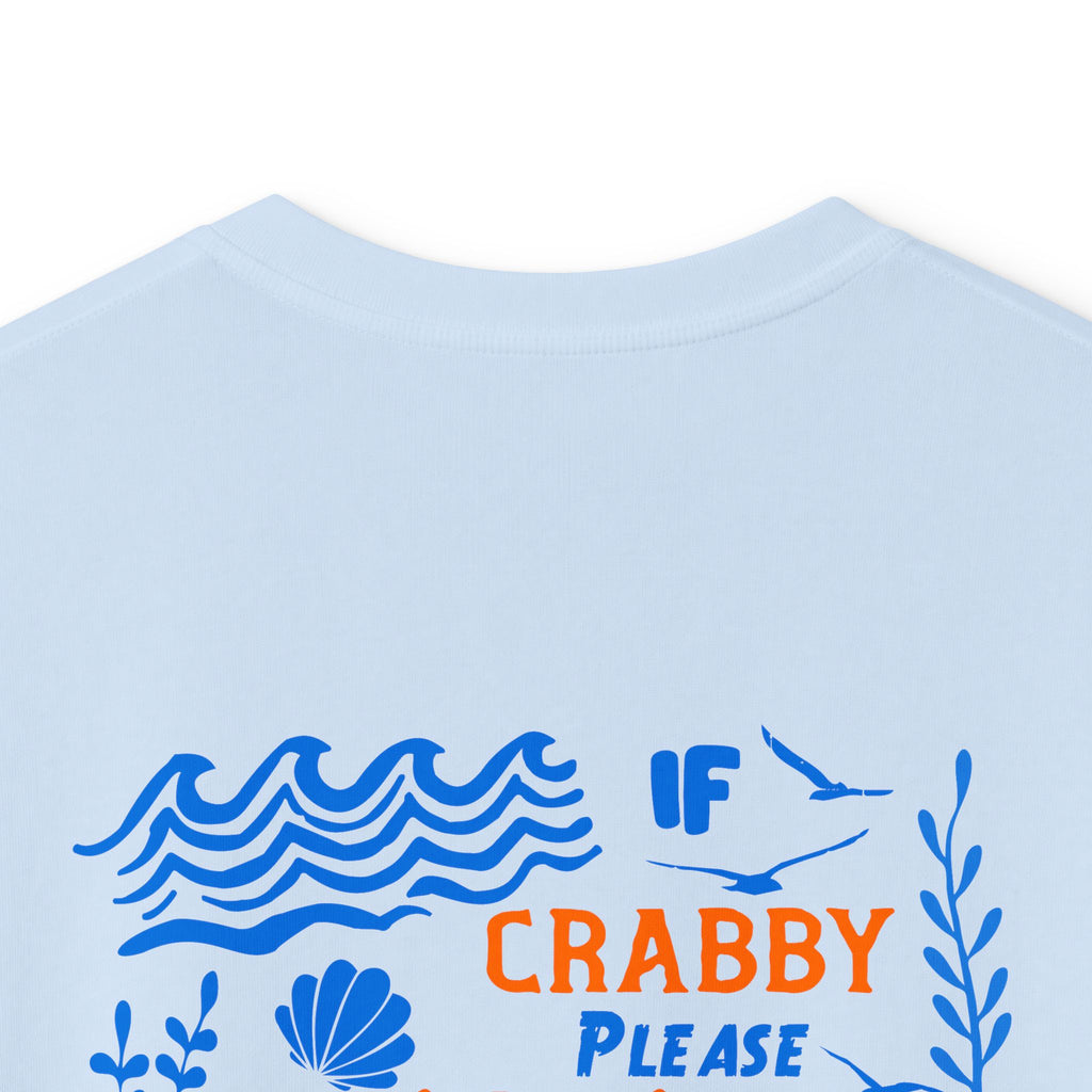 Kid T‑Shirt — "If Crabby Please Return to the Beach" - Kid T-Shirt