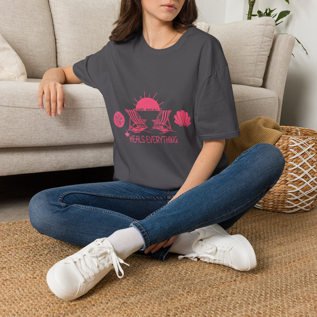 "Salt Water Heals Everything" - T-Shirt