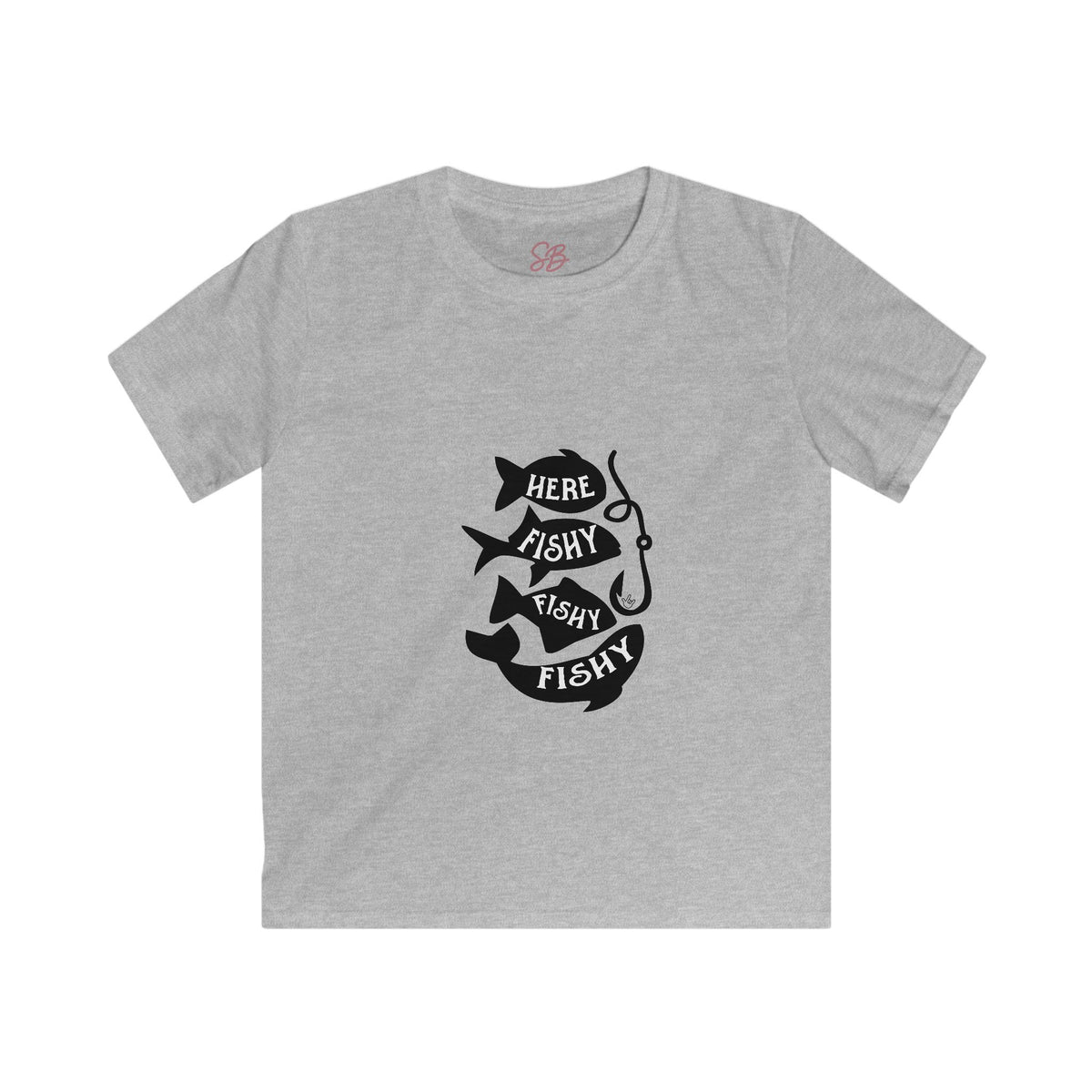 Here Fishy Fishy Fishing - Kid T-Shirt
