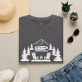 Live, Love, Camping in ASL (white ink) - T-Shirt